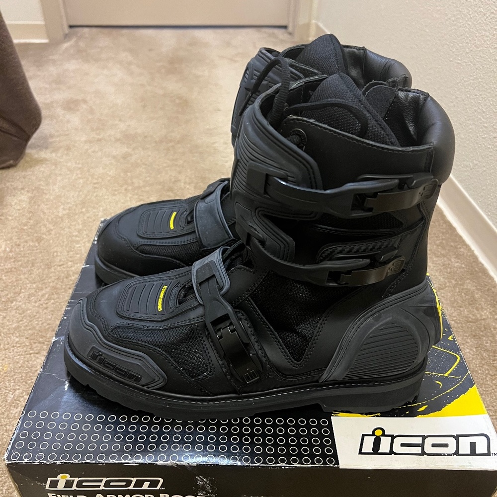 Icon Motorcycle Boots